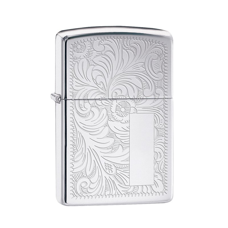 Zippo Classic Brushed Chrome Pocket Lighter - Windproof & Refillable Flip-Top Metal Lighter - Everyday Use Pocket Lighters